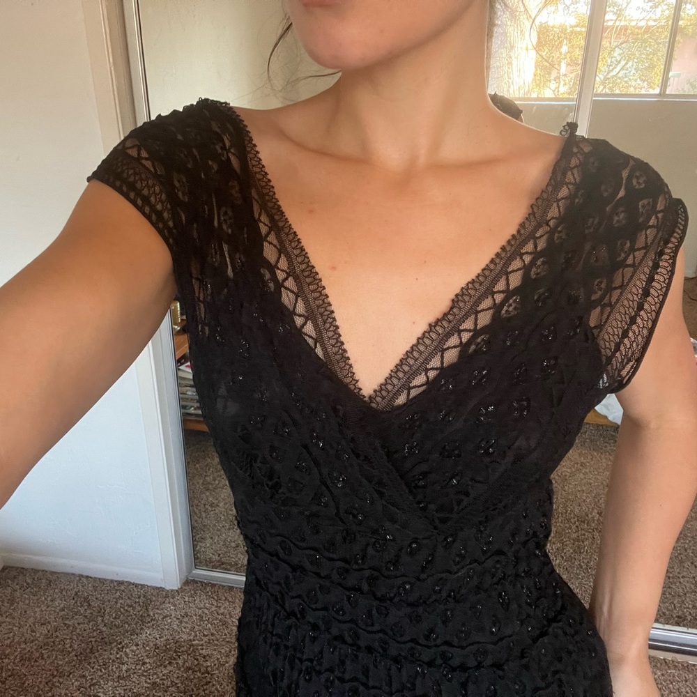 Studio M black lace dress